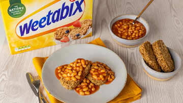 Płatki Weetabix z fasolką Heinz