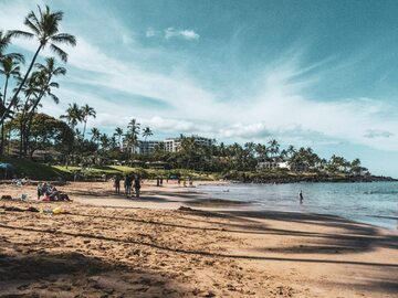 Plaża na Maui
