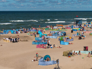Plaża nad Bałtykiem, zdjęcie ilustracyjne