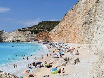 Plaża Porto Katsiki w Grecji