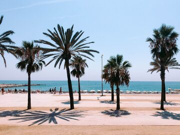 Plaża w Barcelonie