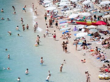 Plaża w Chorwacji
