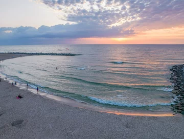 Plaża w Jarosławcu