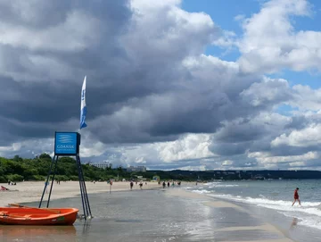 Plaża w Jelitkowie