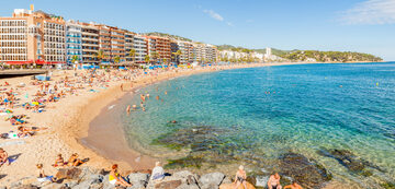 Plaża w Lloret del Mar