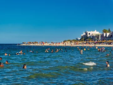 Plaża w Port El Kantaoui, Tunezja