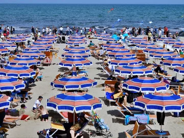 Plaża w Rimini