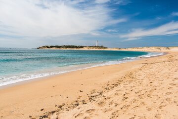 Plaża w Zahara de los Atunes, zdjęcie ilustracyjne