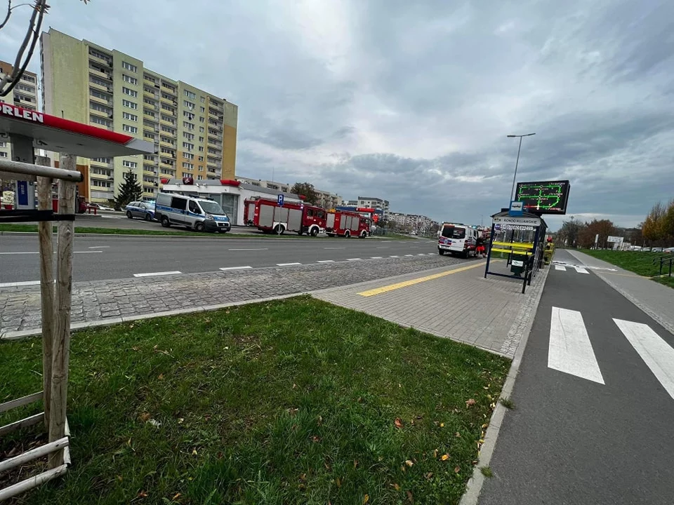 Miejsce zdarzenia, koło Ronda Kujawskiego