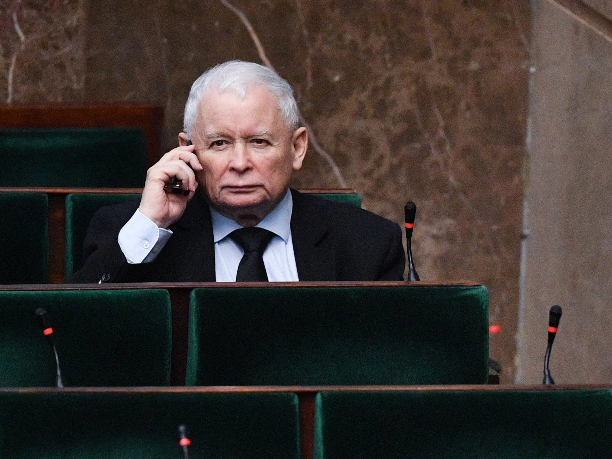 Jarosław Kaczyński w Sejmie