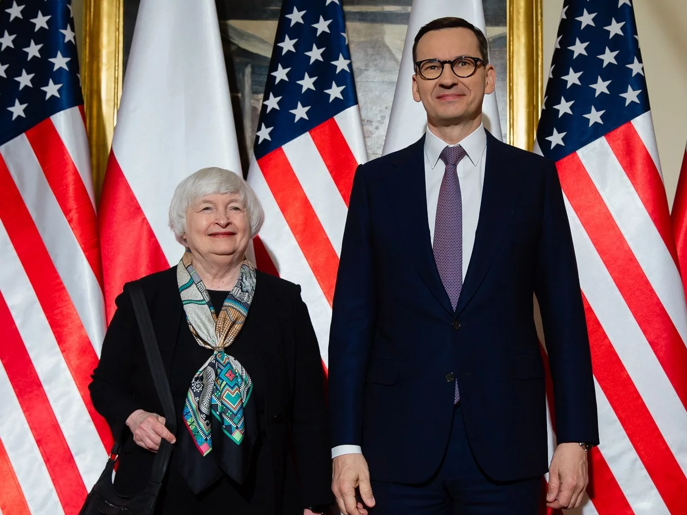 Janet Yellen, Mateusz Morawiecki