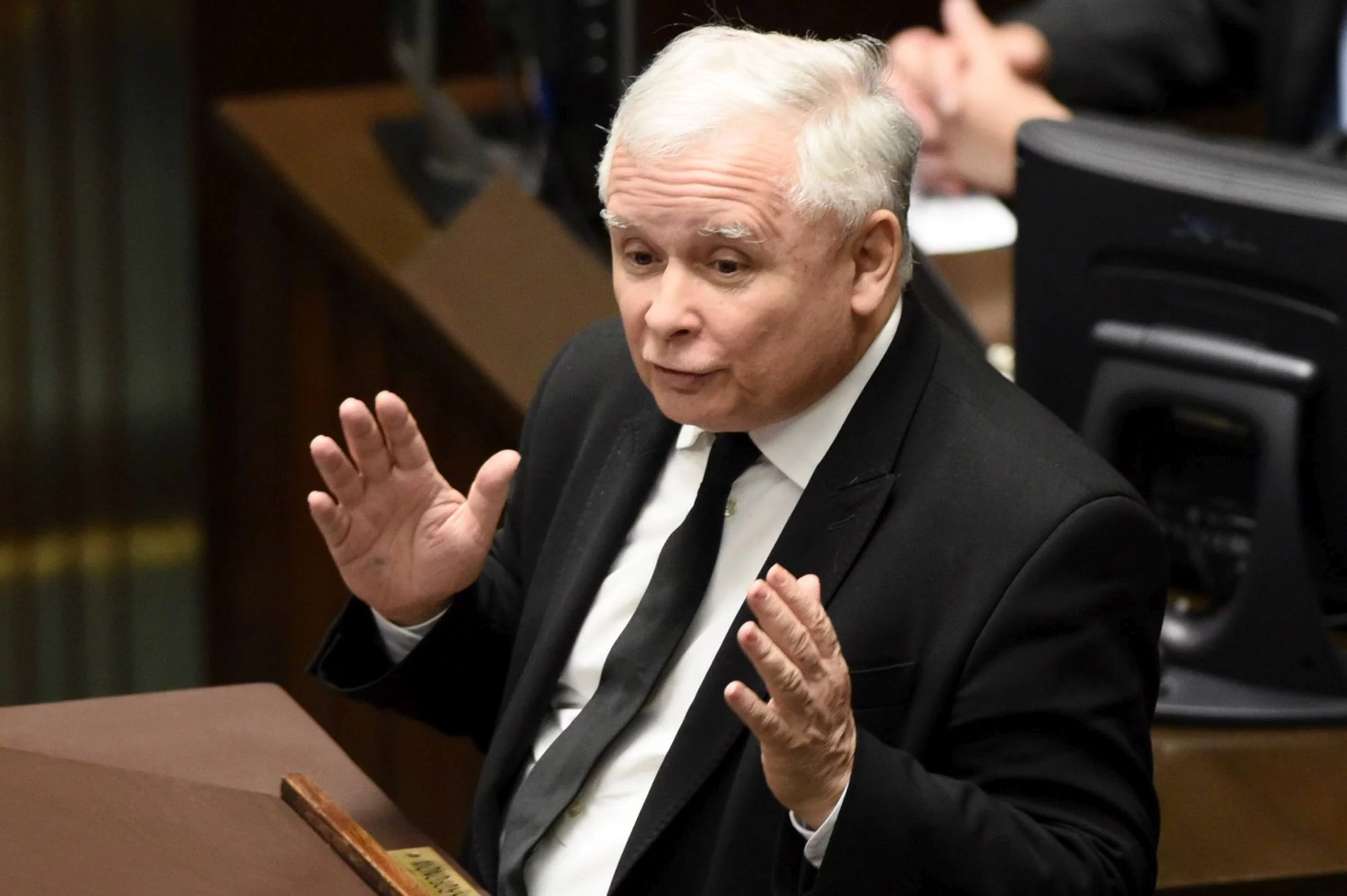 Jarosław Kaczyński w Sejmie