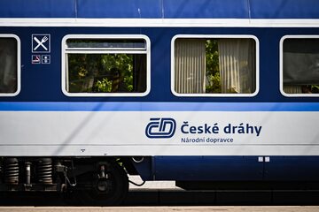 Pociąg Ceske Drahy