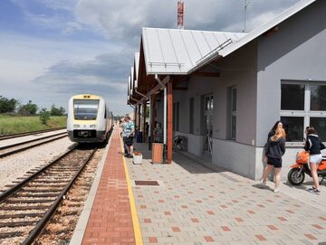Pociąg relacji Zagrzeb-Split, zdjęcie ilustracyjne