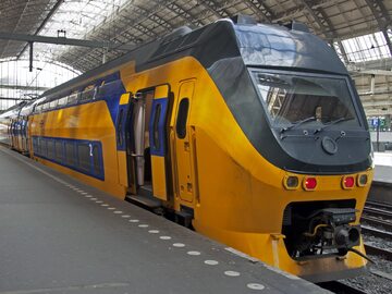 Pociąg w Holandii