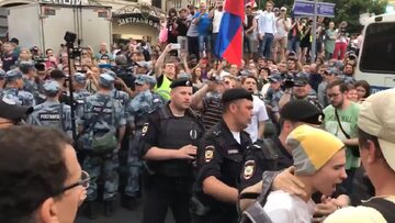 Początek aresztowań w Moskwie