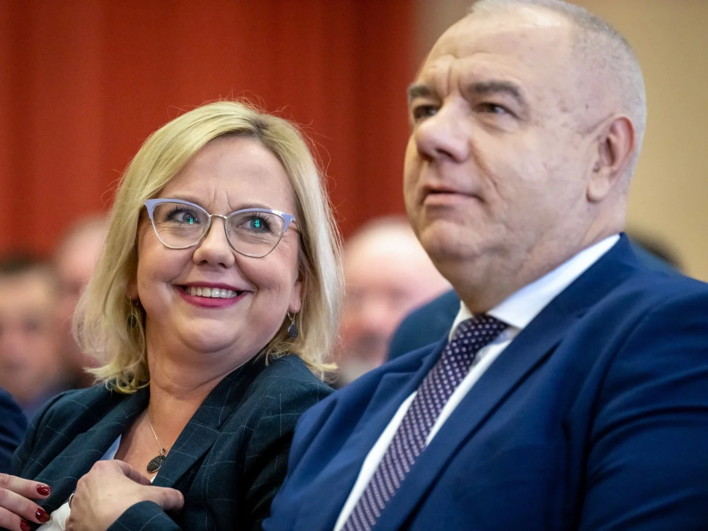 Anna Moskwa i Jacek Sasin