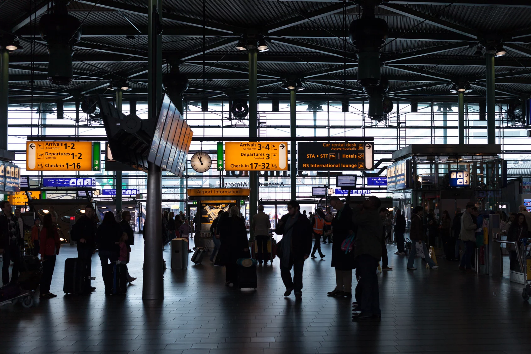 Lotnisko Schiphol w Amstedamie