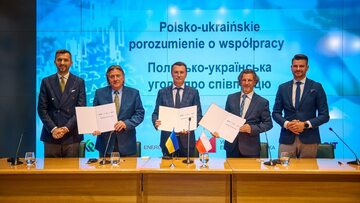 Podpisanie porozumienia o współpracy między Towarową Giełdą Energii, Izbą Rozliczeniową Giełd Towarowych oraz Ukrainian Energy Exchange