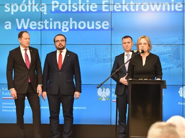 Podpisanie umowy z Westinghouse