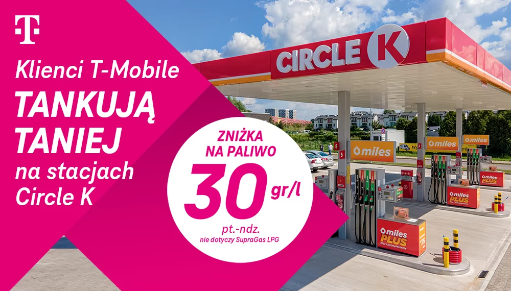 Podróżuj jak VIP z Magenta Moments i tankuj taniej na stacjach Circle K