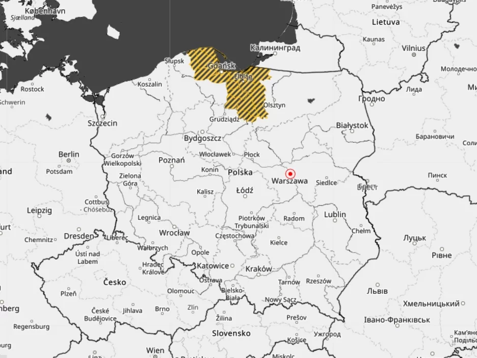 Aktualne alerty IMGW obowiązują do godziny 15:00