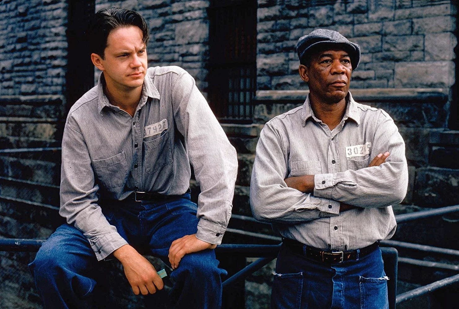 Kadr z filmu „Skazani na Shawshank” (1994)