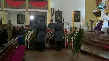 Pogrzeb policjanta, który zginął na służbie