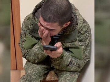 „Pojmany rosyjski żołnierz opowiada o okrucieństwach wojny”