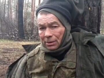 Pojmany rosyjski żołnierz
