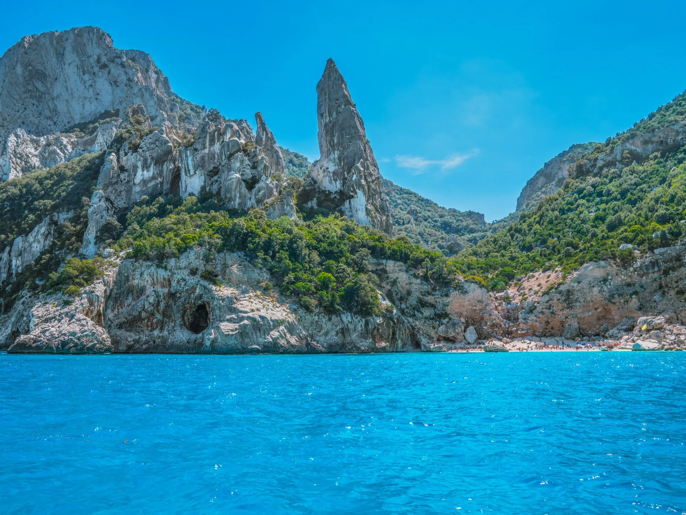 Plaża Cala Goloritzé na Sardynii