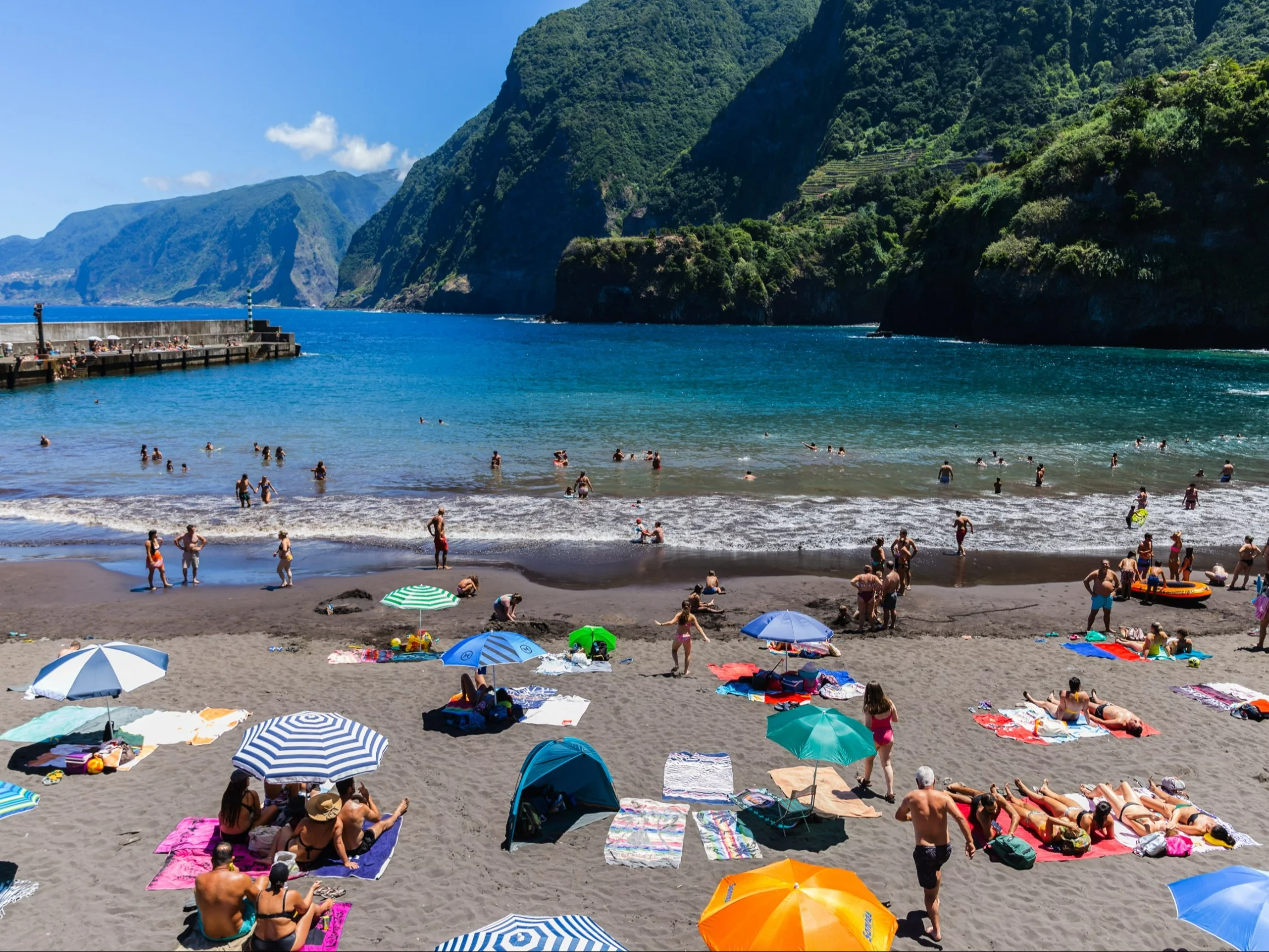 Plaża Seixal na Maderze