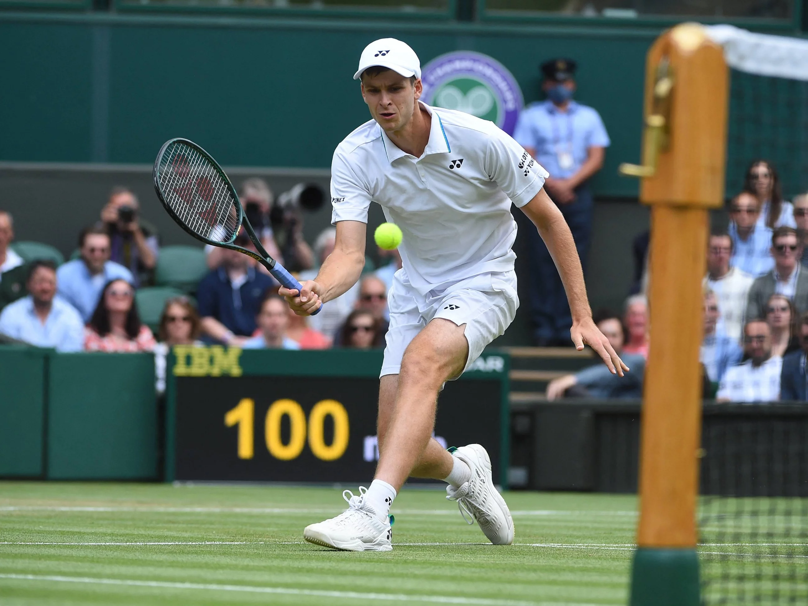 Hubert Hurkacz na Wimbledonie