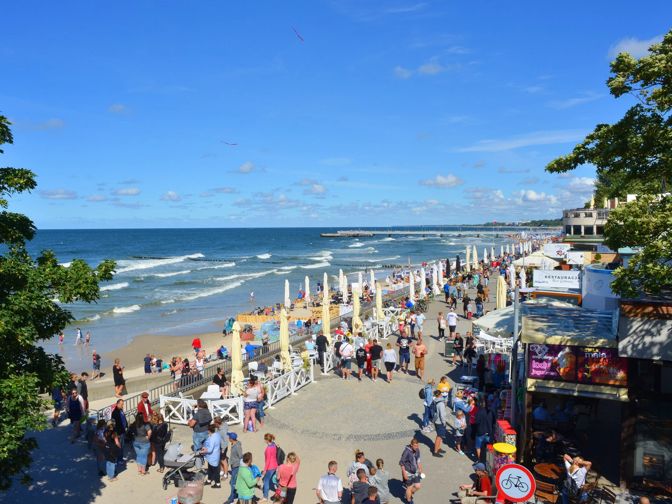 Promenada w Kołobrzegu
