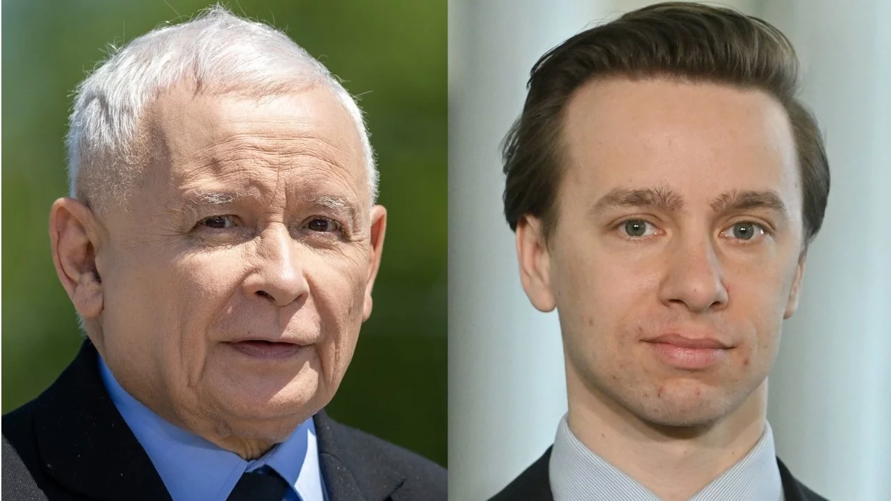 Jarosław Kaczyński i Krzysztof Bosak