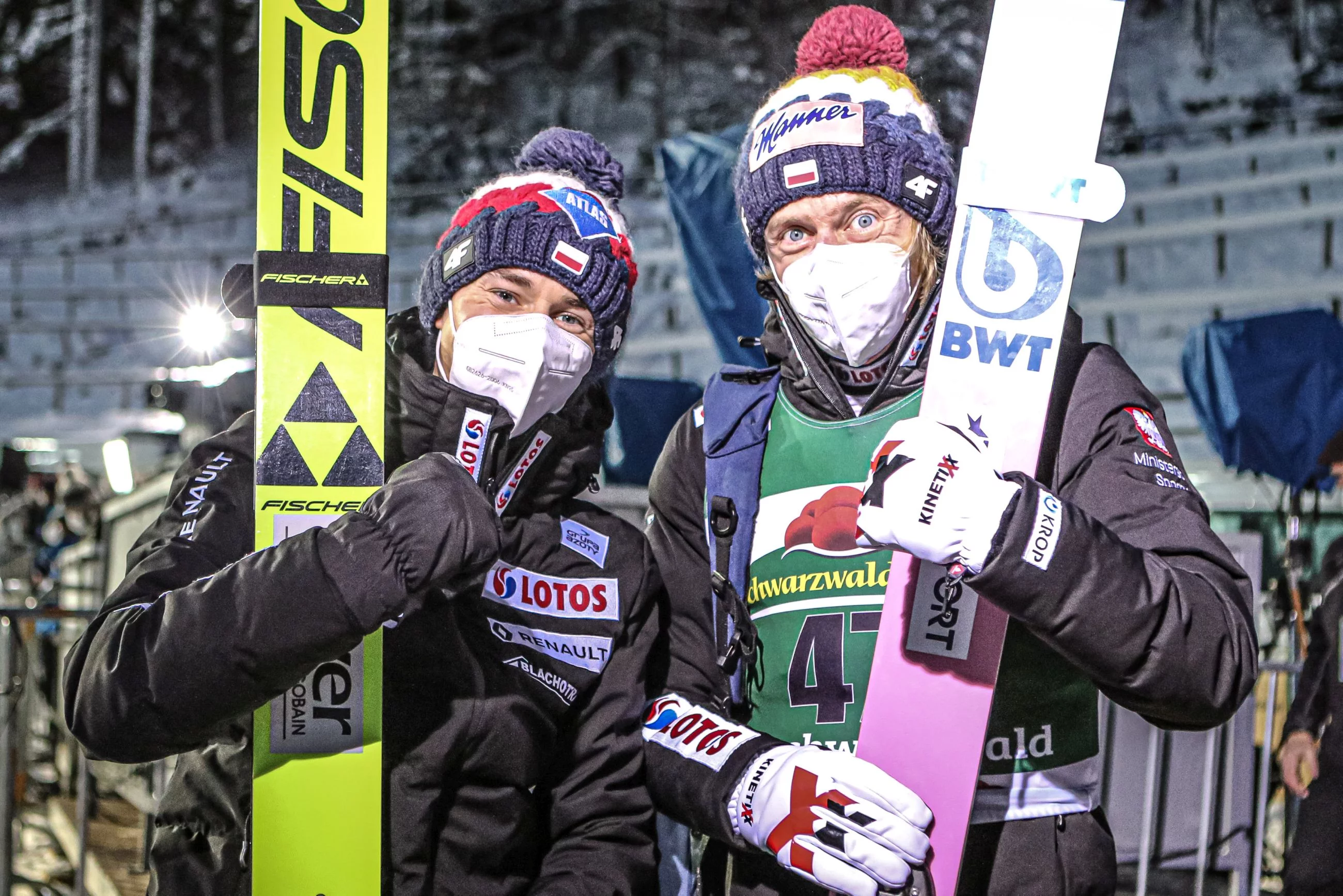 Kamil Stoch i Dawid Kubacki