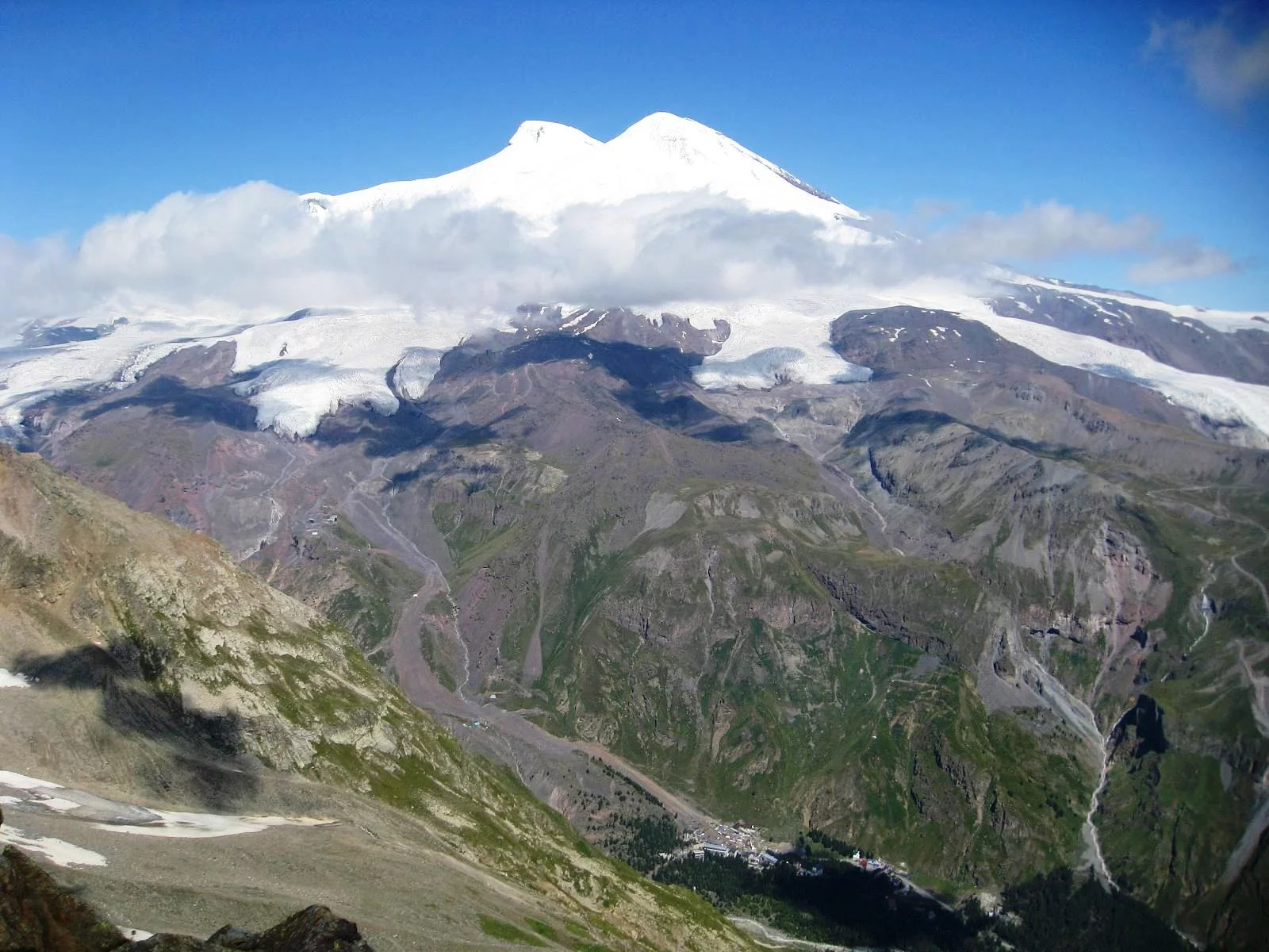 Elbrus widziany z południa