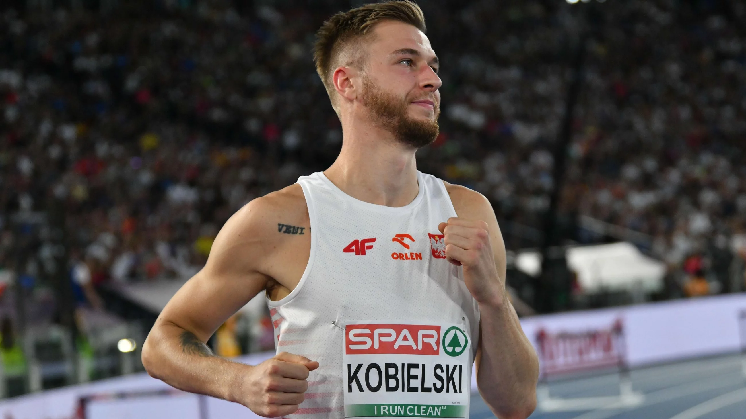 Polski lekkoatleta Norbert Kobielski