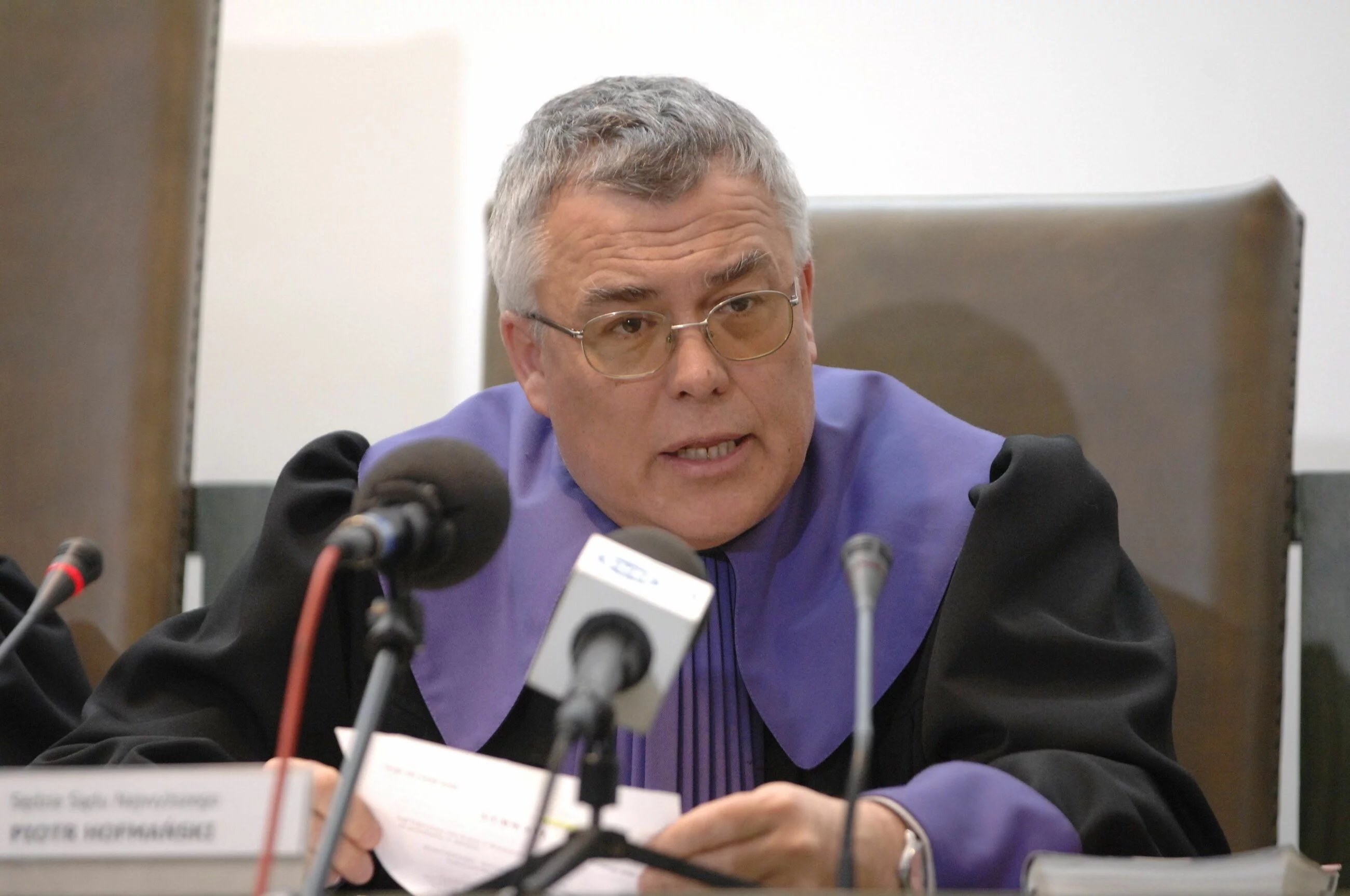 Sędzia Piotr Hofmański