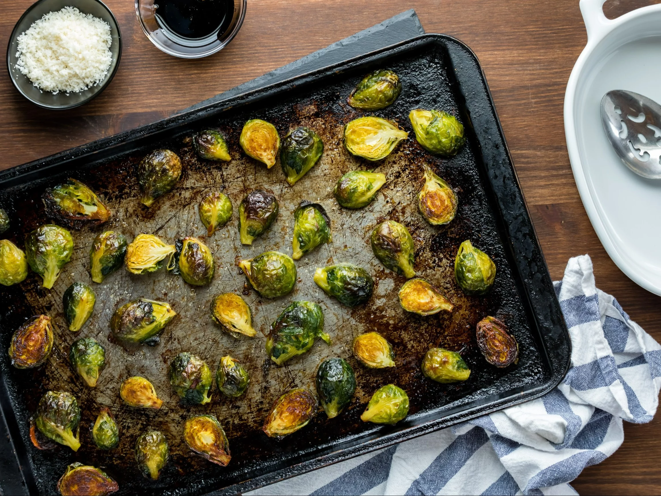 Pieczona brukselka