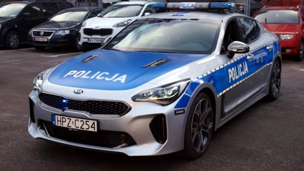 Kia Stinger – radiowóz policyjny