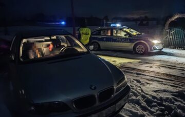 Policja podjęli pościg za BMW