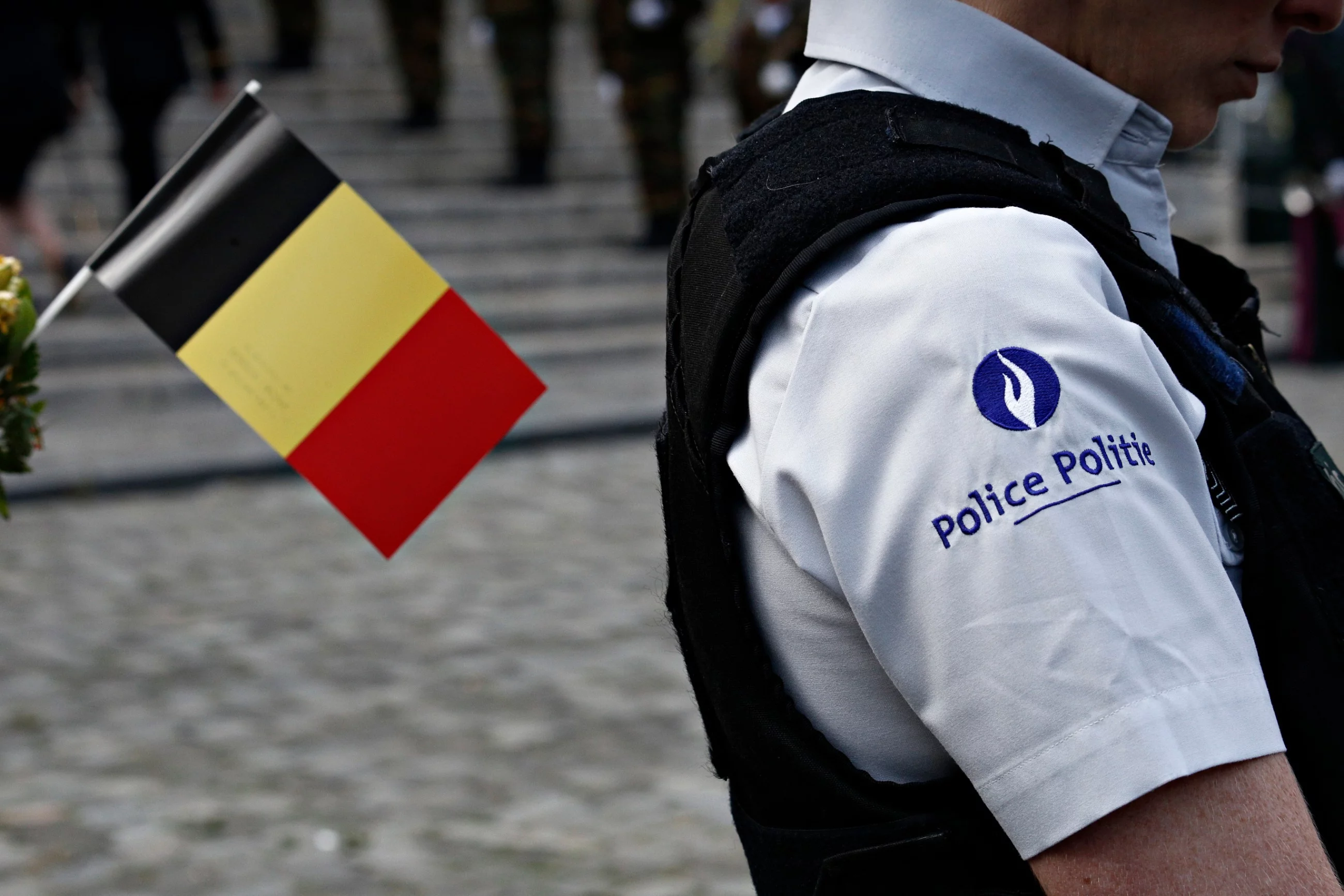 Belgijska policja, zdjęcie ilustracyjne