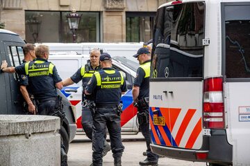 Policja w Amsterdamie