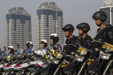 Policja w Indonezji