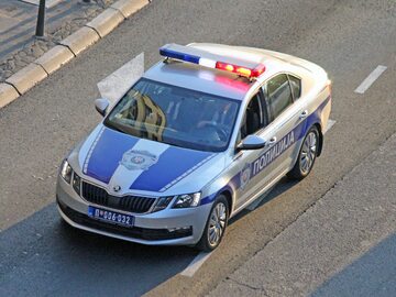Policja w Serbii