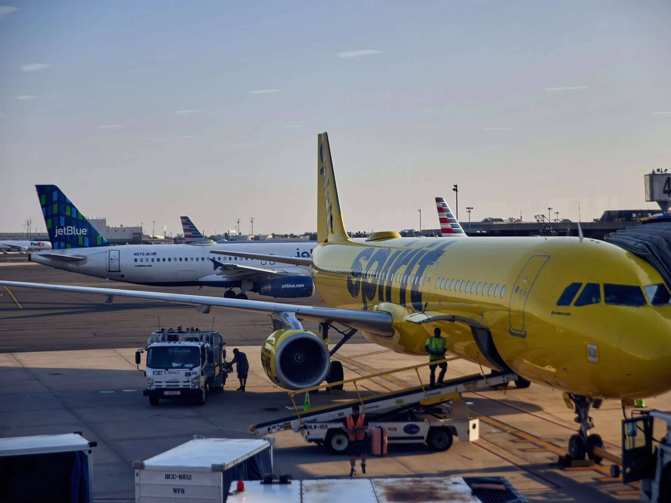 Samolot Spirit Airlines/zdjęcie poglądowe