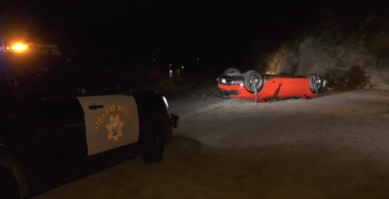 Lamborghini Huracan na dachu