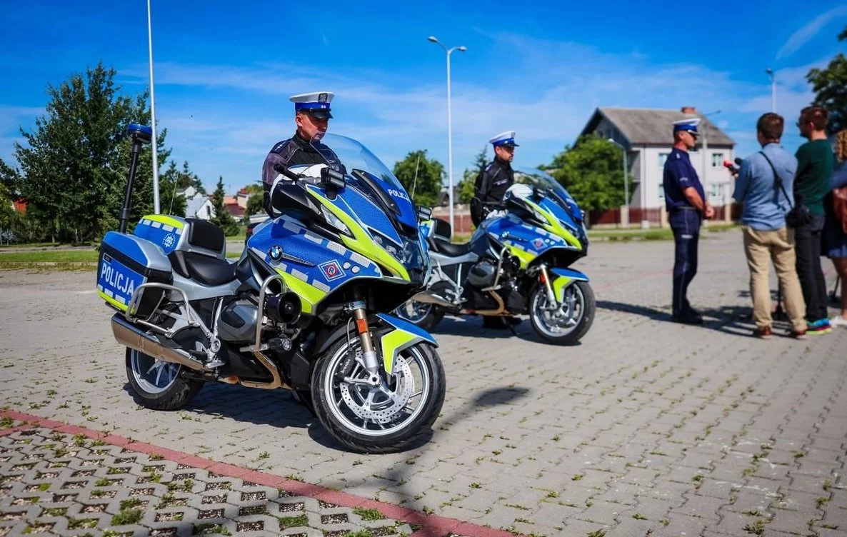 Nowe motocykle kieleckiej policji