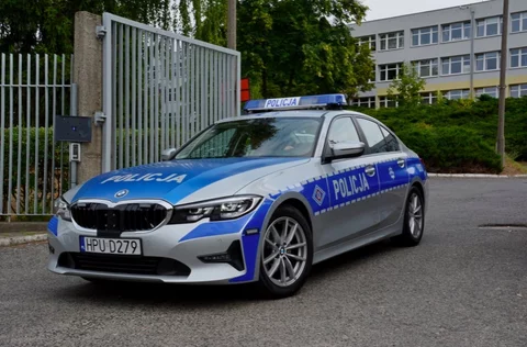 Radiowóz konińskiej policji